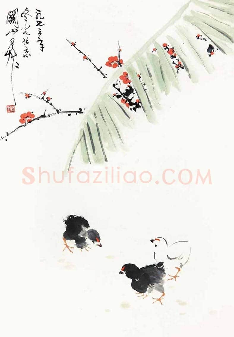 关山月花鸟画图赏 | 书画知识