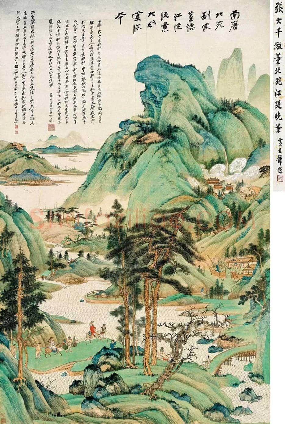 张大千作品成交价格 TOP20 | 书画文摘