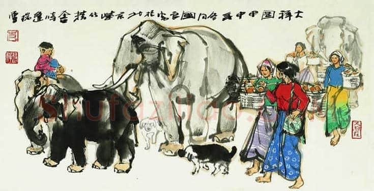 画僧史国良作品欣赏 | 书画知识