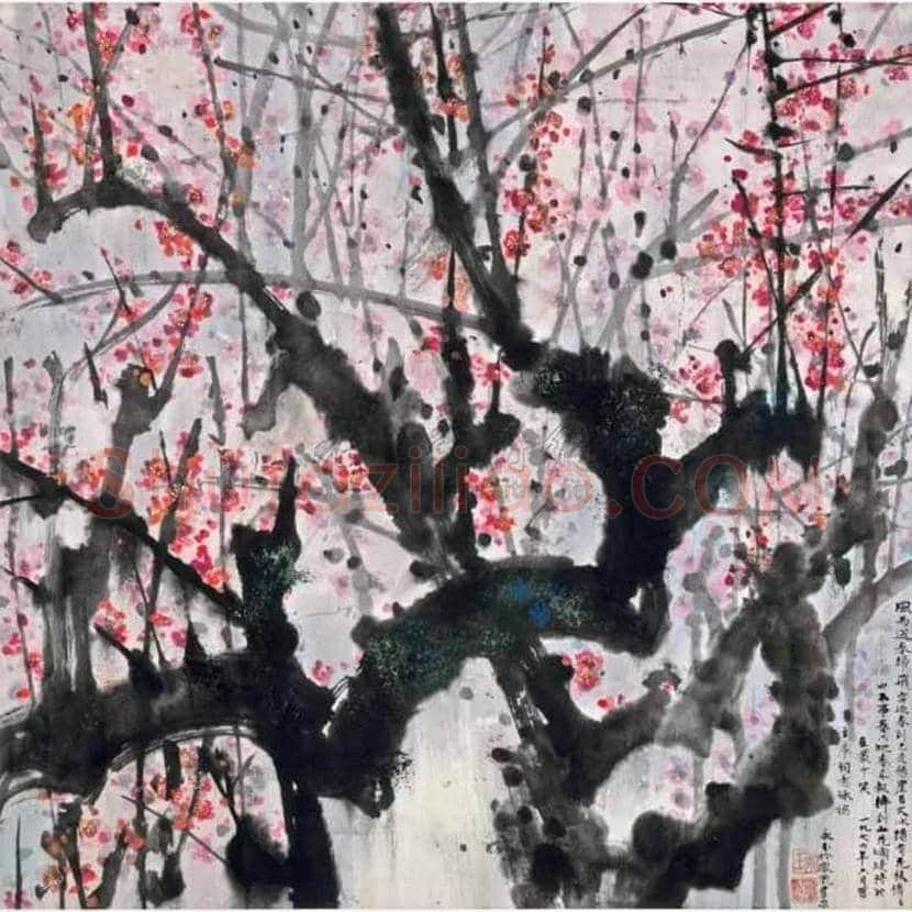 黄永玉笔下的梅花图赏 | 书画讲解