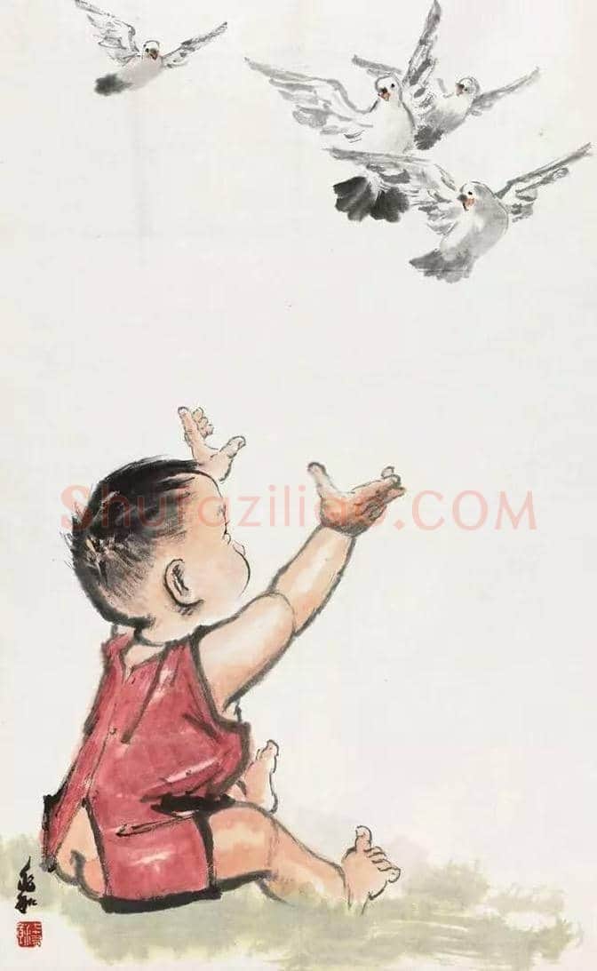 蒋兆和人物画精选 | 书画知识