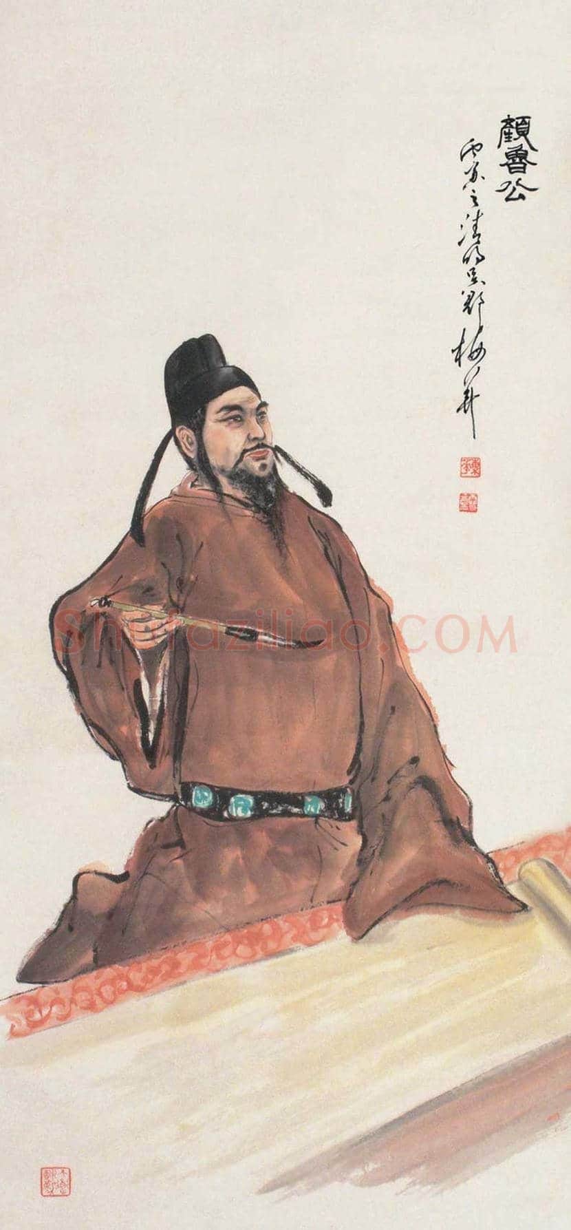 颜梅华人物画欣赏 | 书画百科