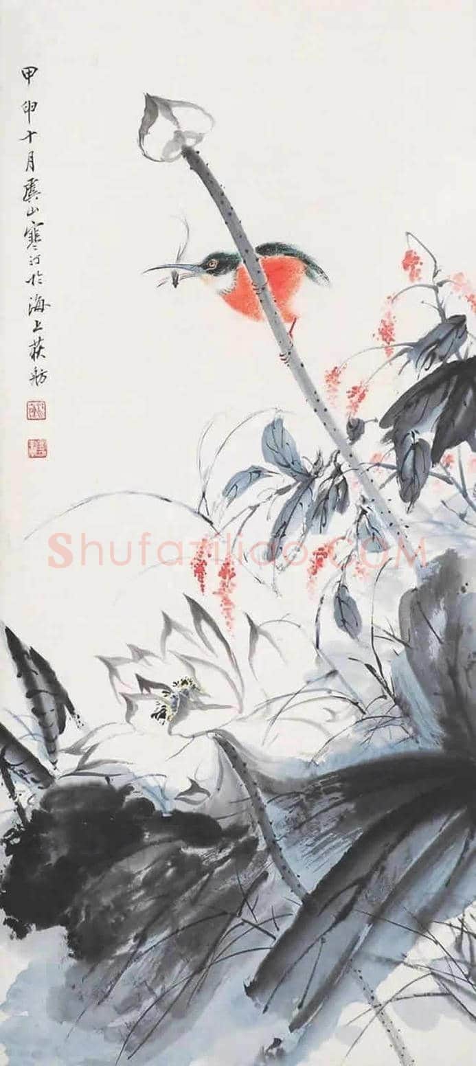 江寒汀最美花鸟精品集萃，值得品赏！ | 书画学堂