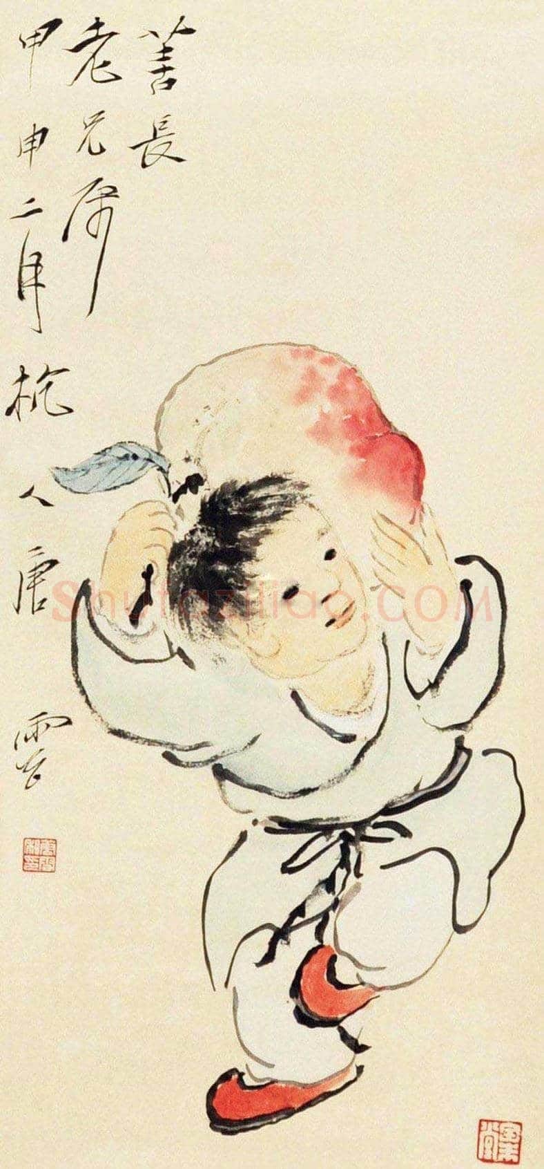 唐云人物画作品欣赏 | 书画知识