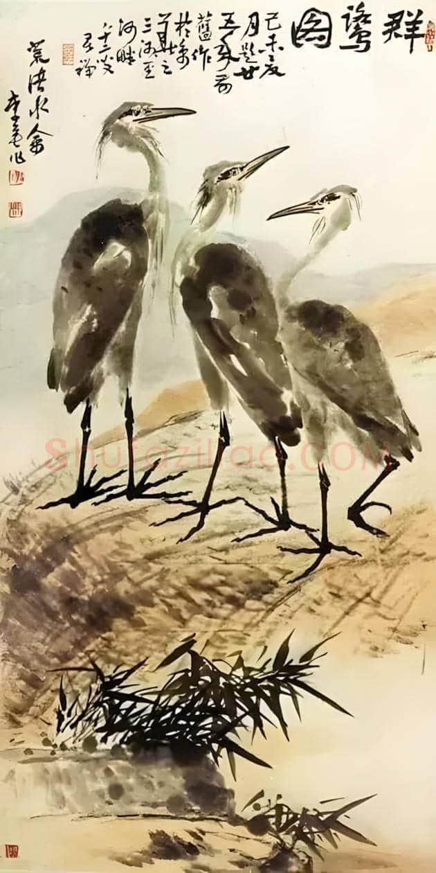 李苦禅作品欣赏【50幅高清大图】 | 书画百科