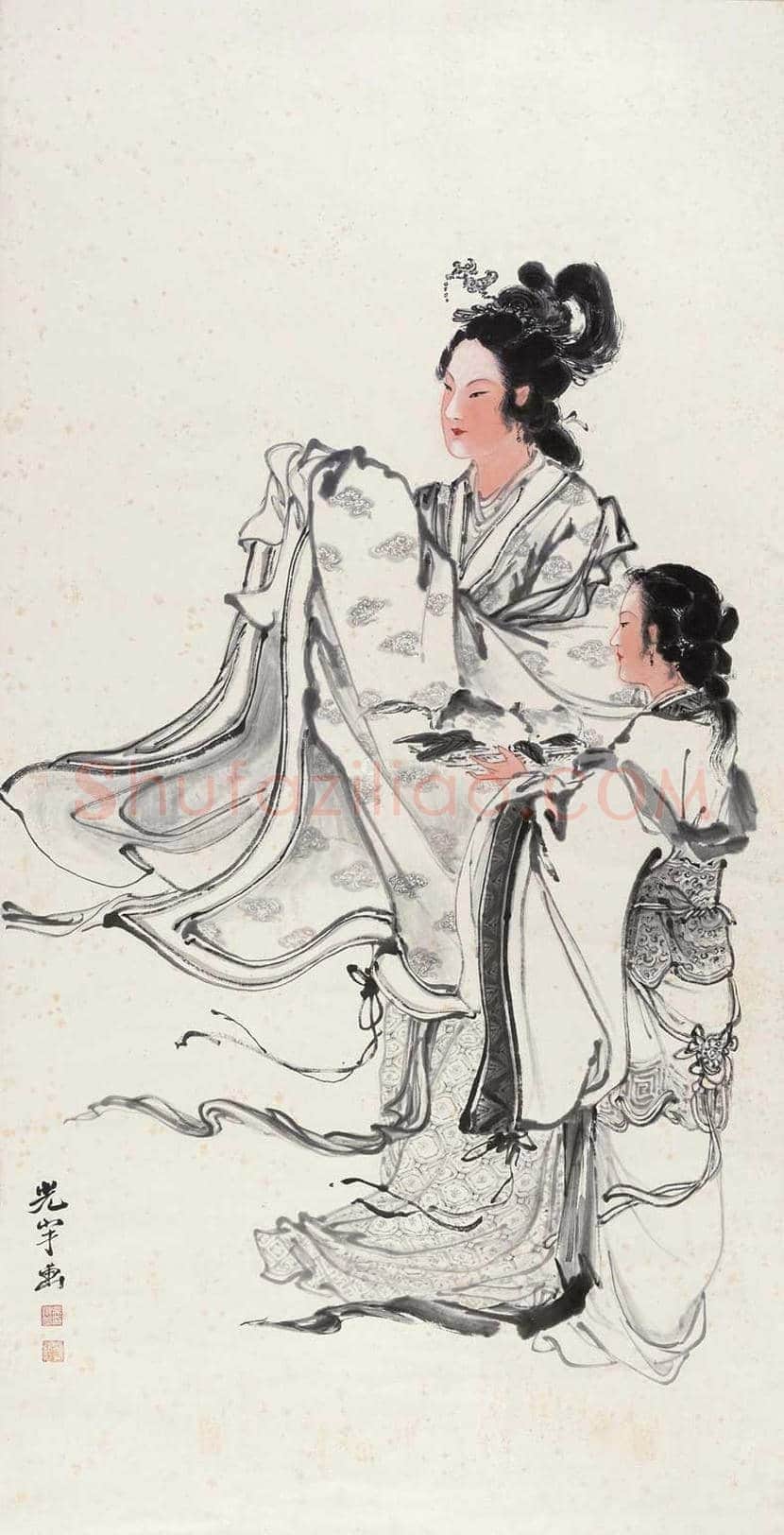 吴光宇人物画作品欣赏 | 书画常识