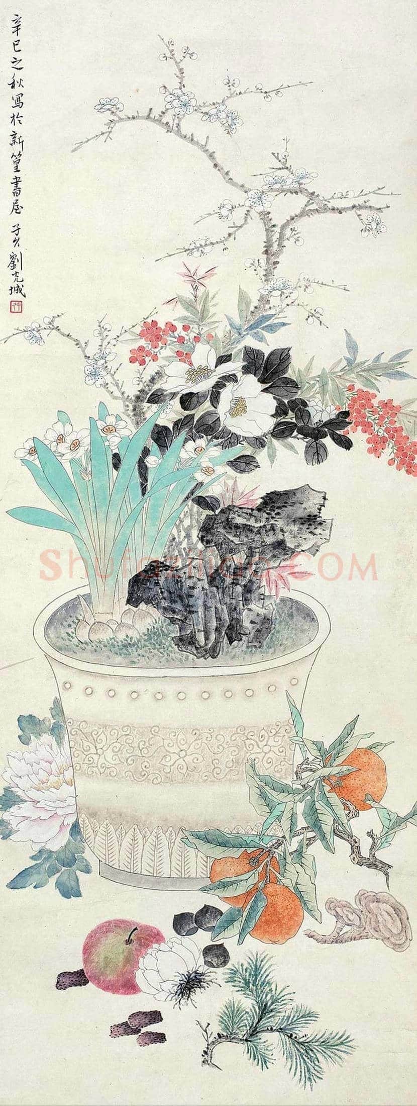 刘子久花鸟画作品欣赏 | 书画常识