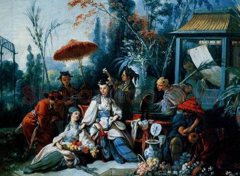 弗朗索瓦·布歇作品欣赏 | 书画百科