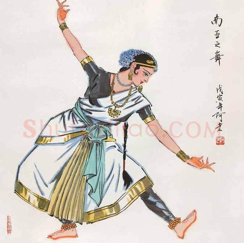 阿老人物画作品欣赏 | 书画资料