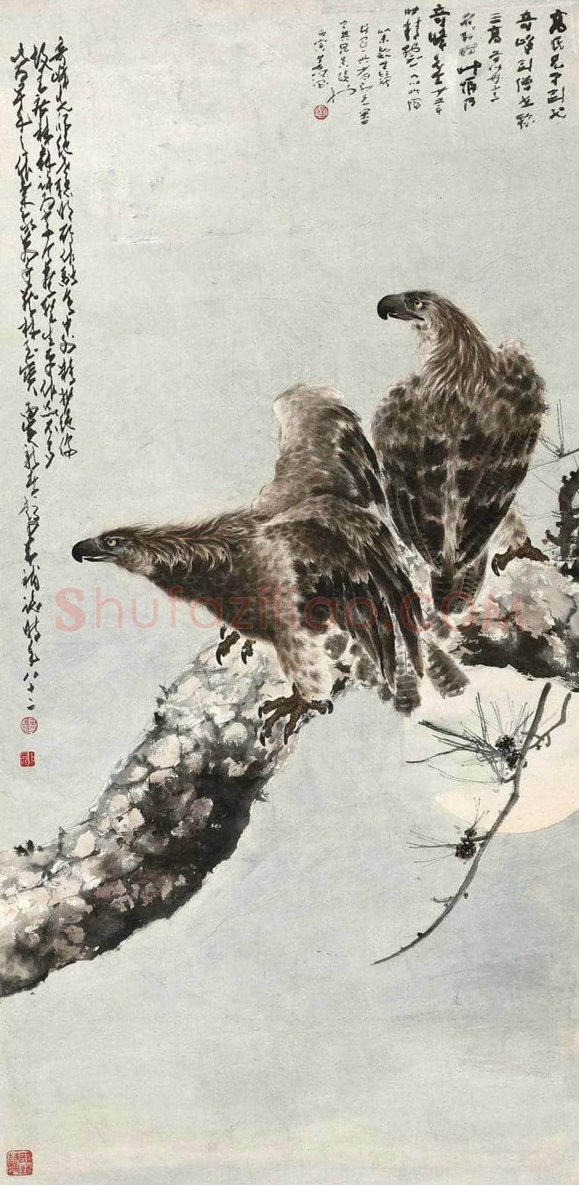 高奇峰作品价格，多少钱一平尺？ | 书画学堂