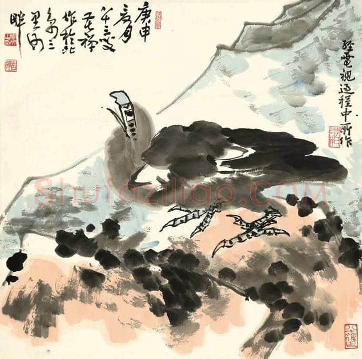 李苦禅作品欣赏【50幅高清大图】 | 书画百科