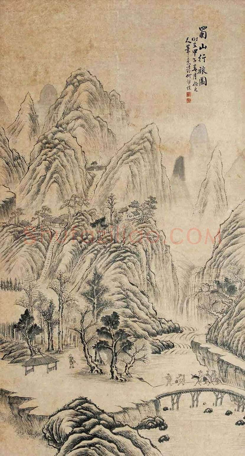 何维朴作品欣赏 | 书画百科