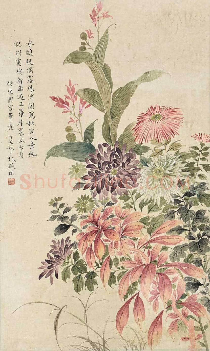 林徽因书画作品欣赏 | 书画知识
