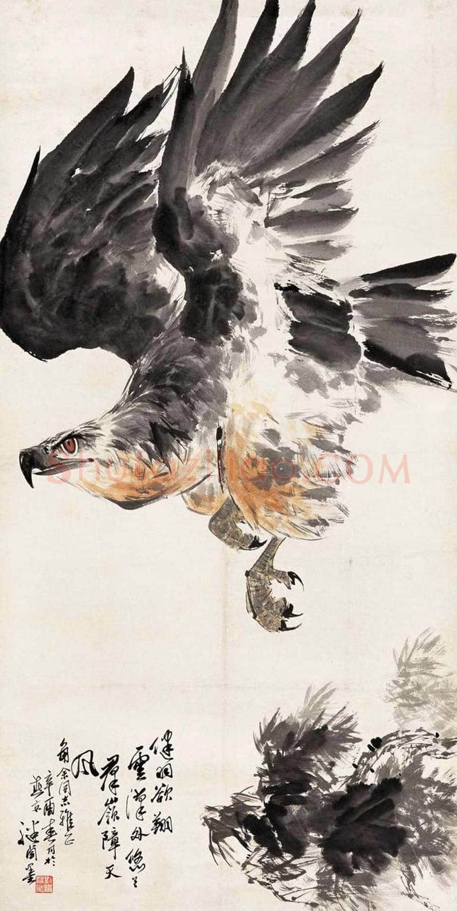 刘继卣动物画作品欣赏 | 书画学堂