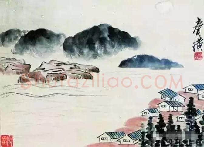 齐白石山水画:一笔一画皆真意 | 书画文摘