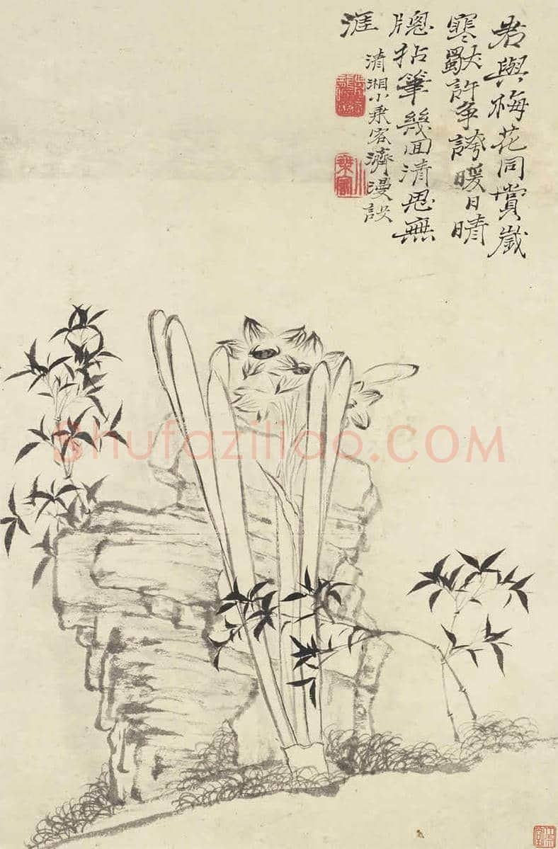 石涛《花卉册页》十帧 | 书画文摘