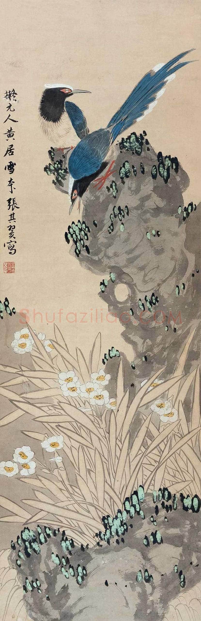 张其翼花鸟画作品欣赏 | 书画科普