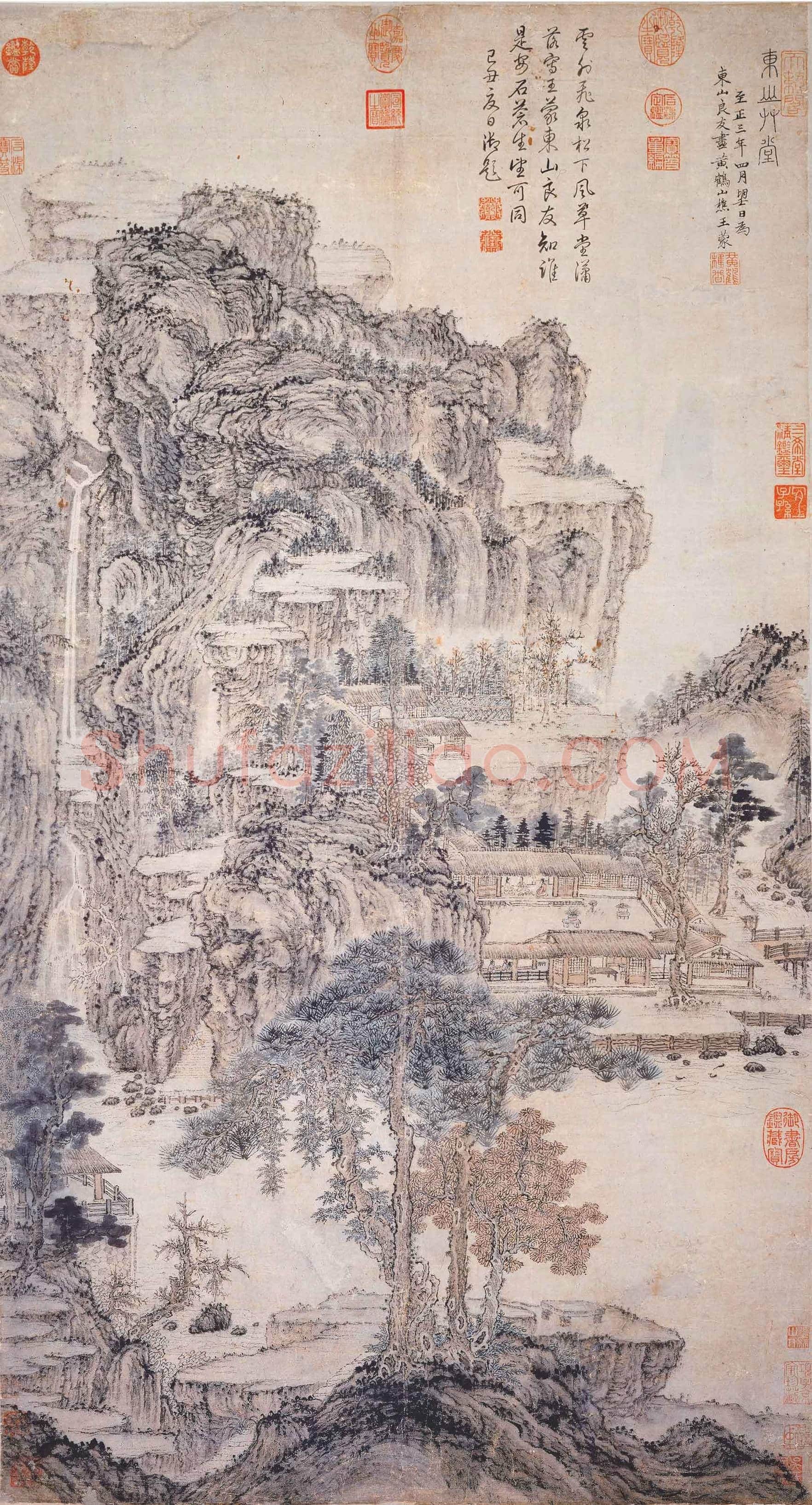 王蒙作品高清大图欣赏 | 著名国画鉴赏