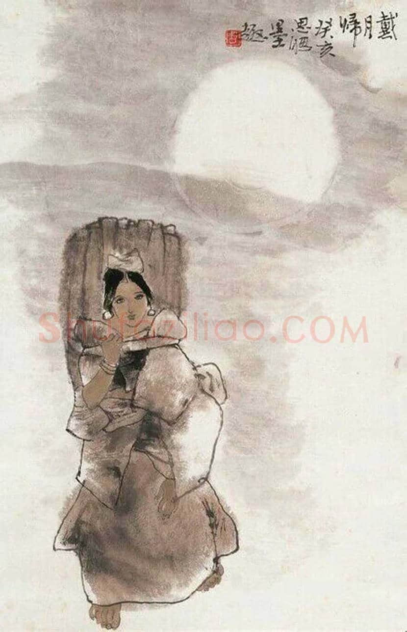 周思聪人物画作品欣赏 | 书画讲解