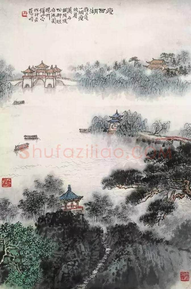 钱松岩丨钱松嵒作品欣赏 | 书画百科