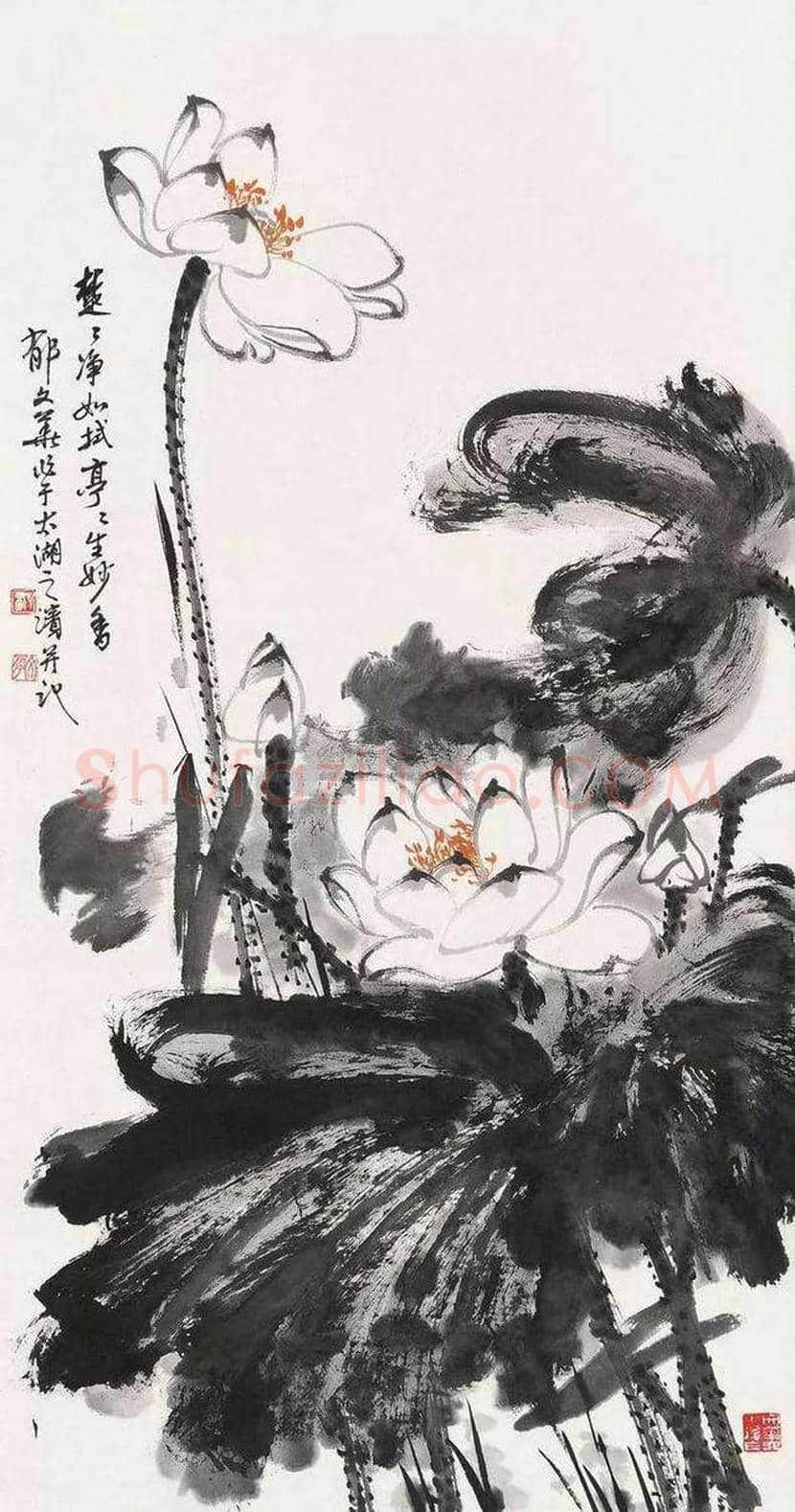 郁文华作品欣赏 | 书画资料