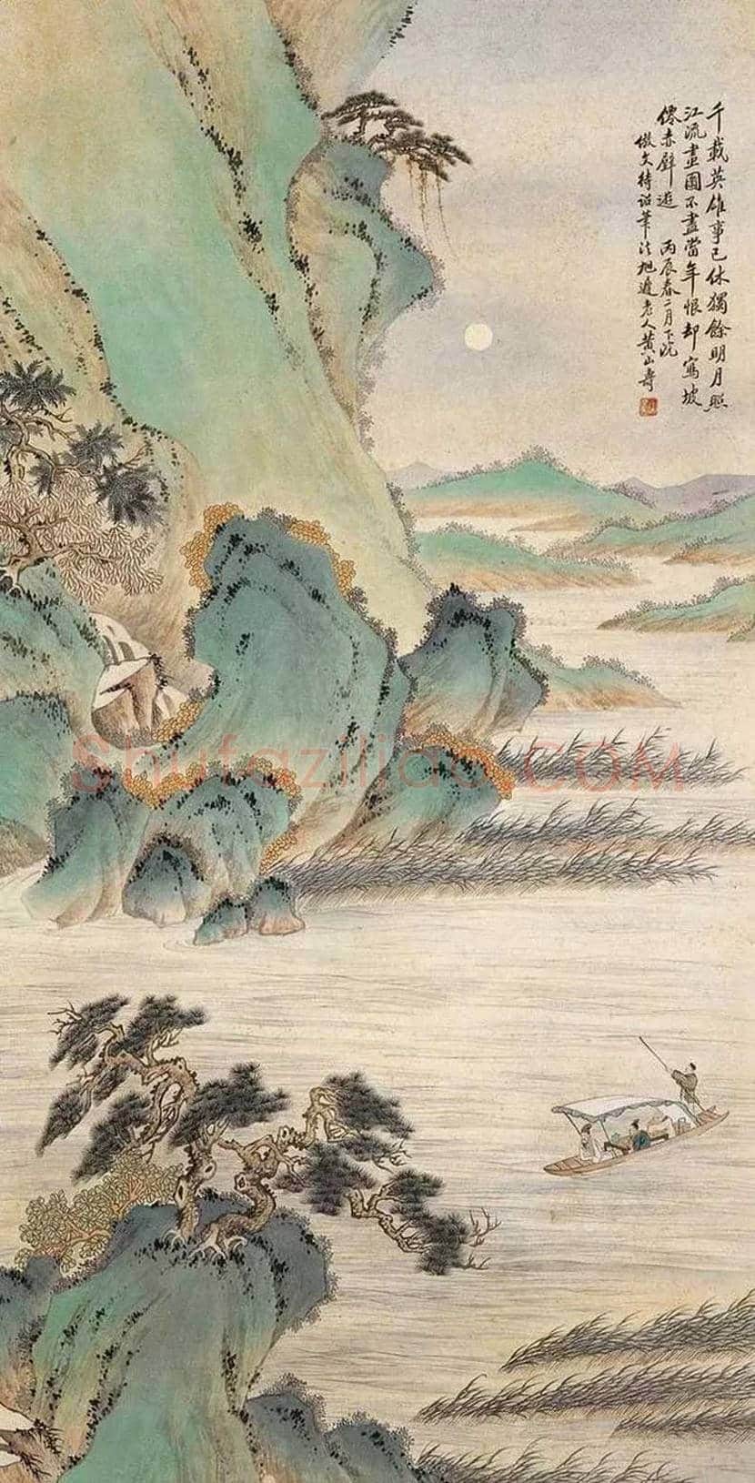 黄山寿山水画作品欣赏 | 书画科普