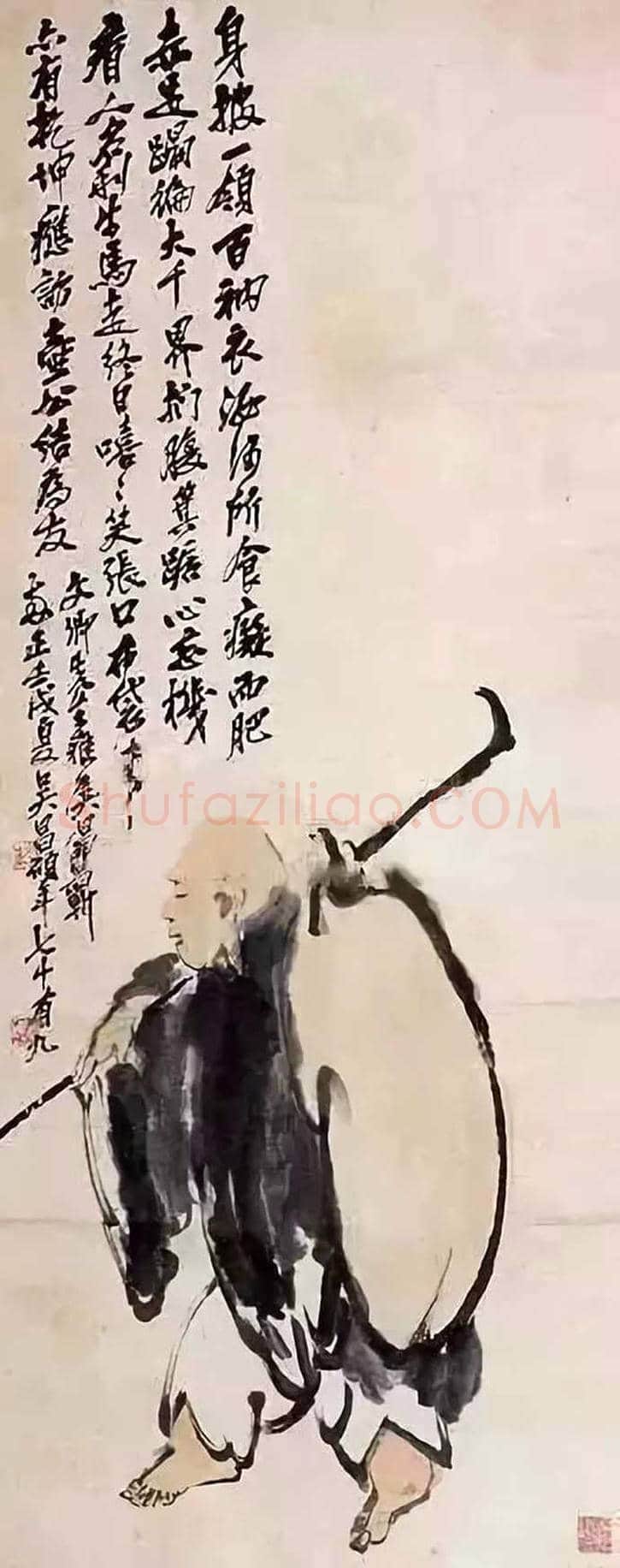 吴昌硕人物画欣赏 | 书画资料