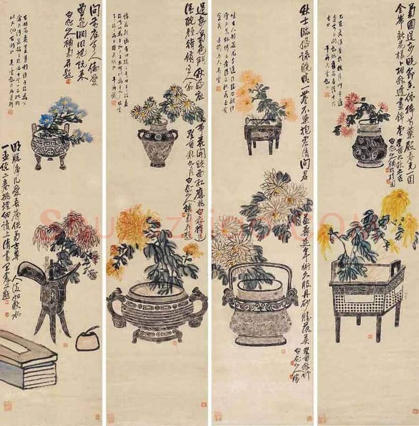 海派巨子王一亭作品欣赏 | 书画常识