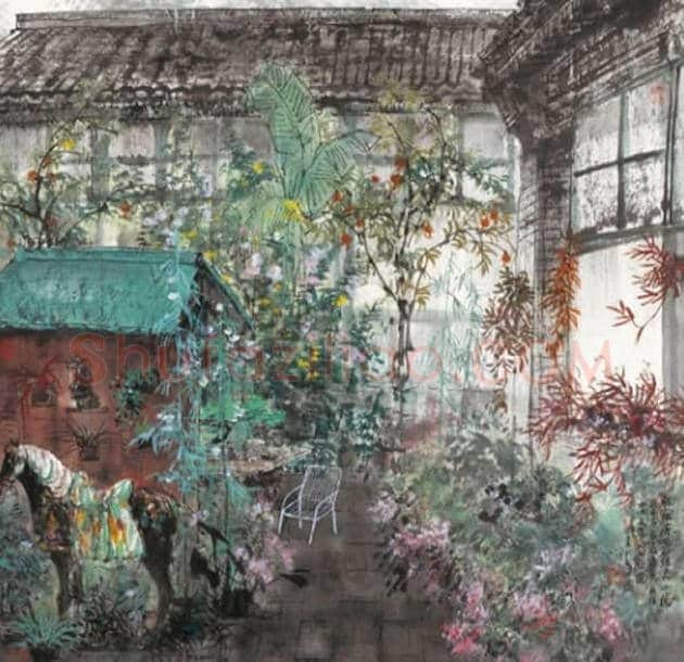 王明明儿童时期画作欣赏 | 书画学堂