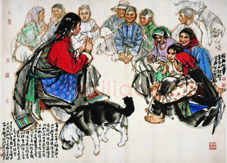 画僧史国良作品欣赏 | 书画知识