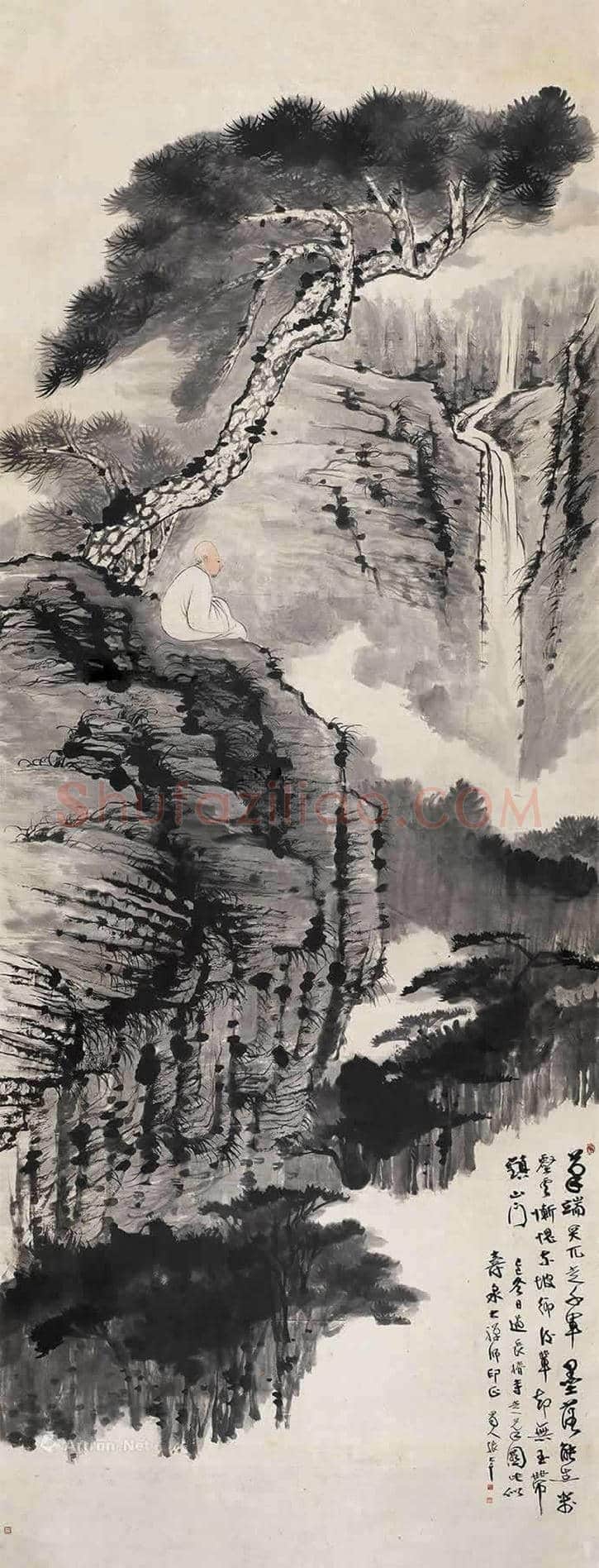 2018春拍张大千超千万的作品 | 书画百科