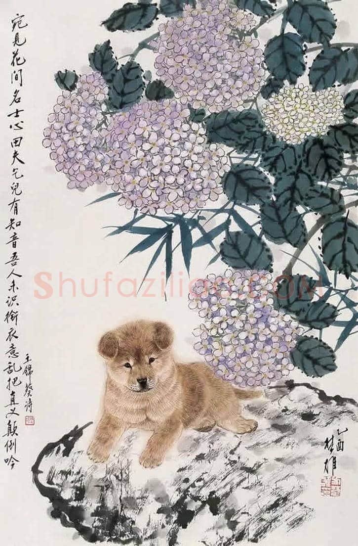 方楚雄工笔动物欣赏,很有乡土气息 | 书画资料
