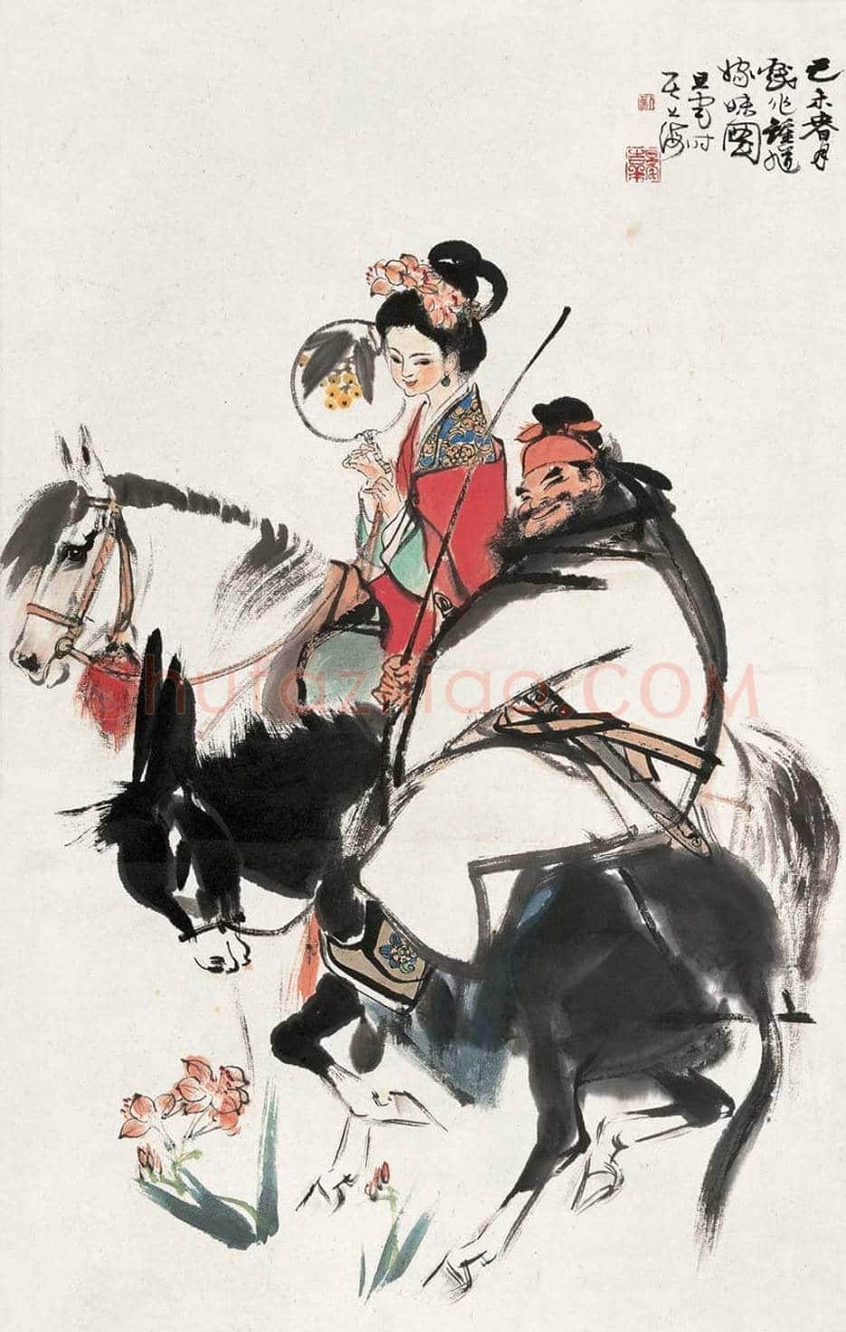 刘旦宅人物故事画图赏 | 书画百科