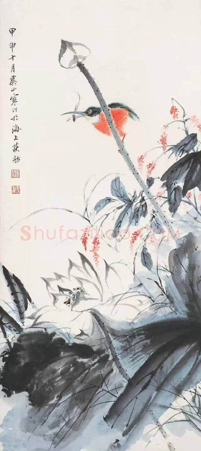 海派画家四大名旦的花鸟画作欣赏 | 书画科普
