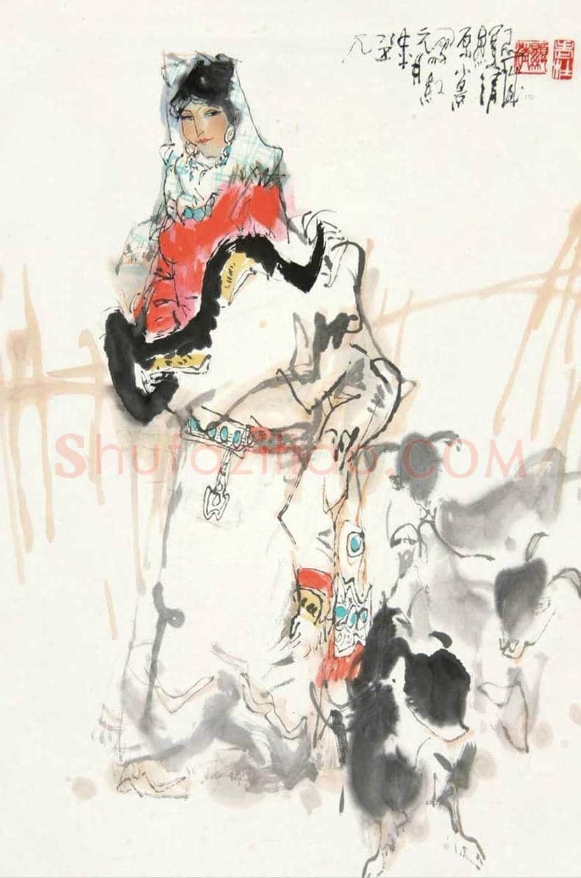 杜显清人物画作品欣赏 | 书画常识