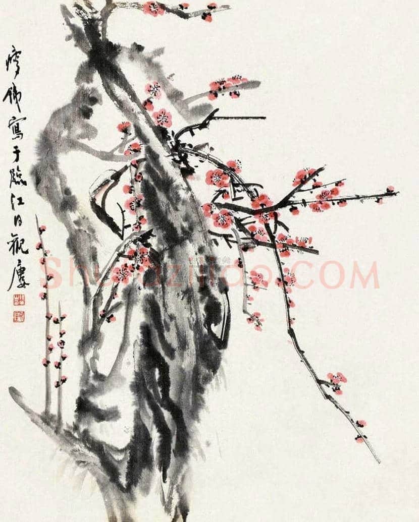 钱瘦铁花鸟画作品欣赏 | 书画讲解
