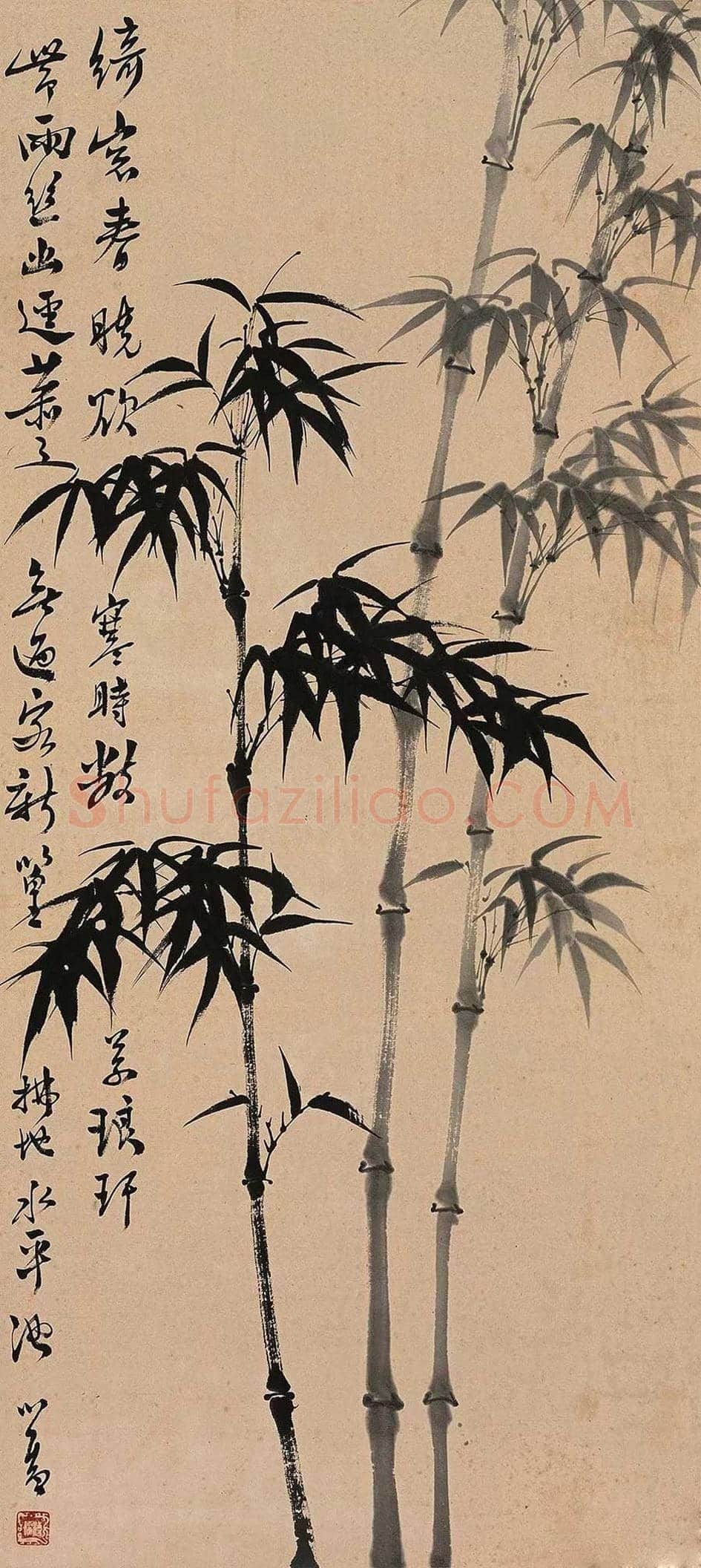 溥儒笔下的梅兰竹菊 | 书画文摘