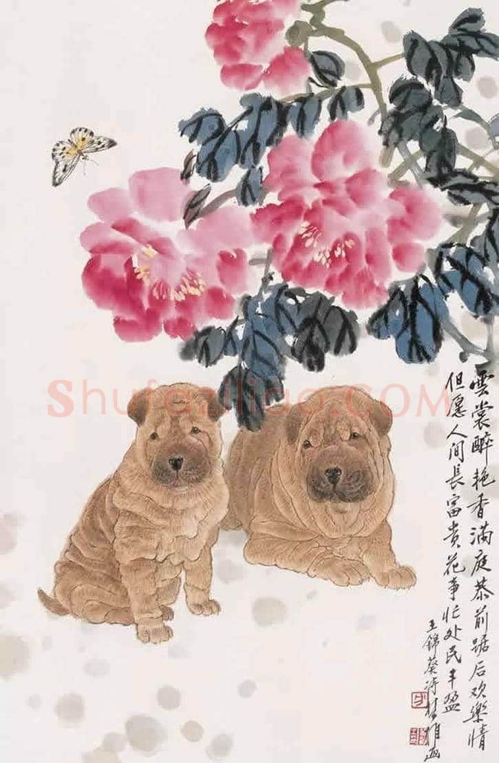 方楚雄工笔动物欣赏,很有乡土气息 | 书画资料
