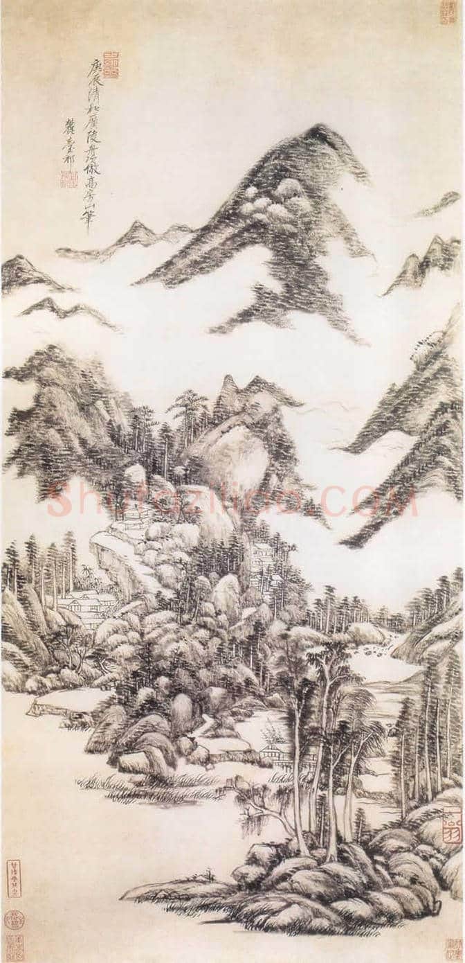 常用的皴法都有那些？ | 书画百科