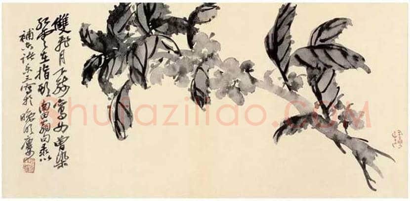 诸乐三国画作品欣赏 | 书画百科