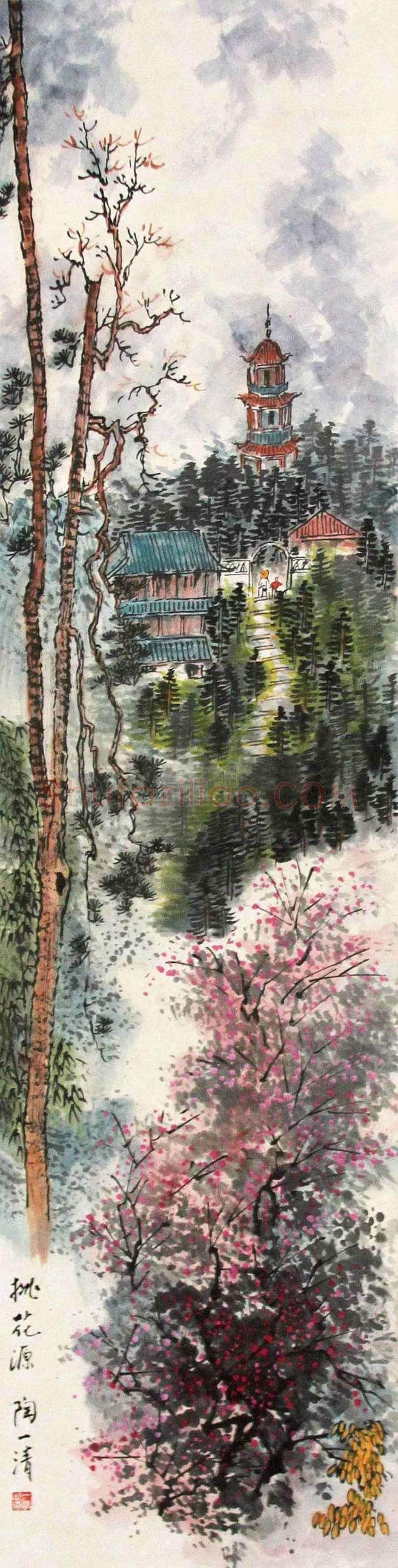 陶一清山水画作品欣赏 | 书画讲解