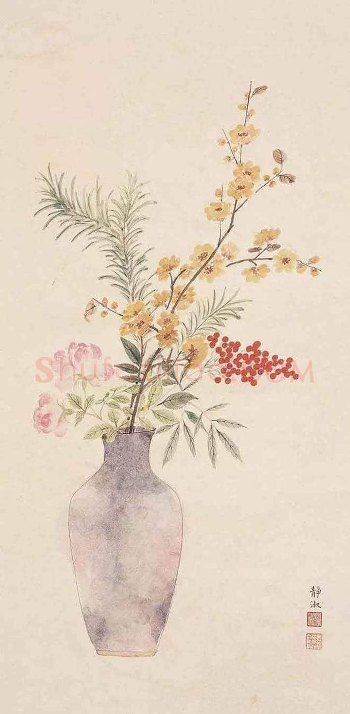 红尘绝恋-吴湖帆和潘静淑的《蝶恋花》 | 书画知识