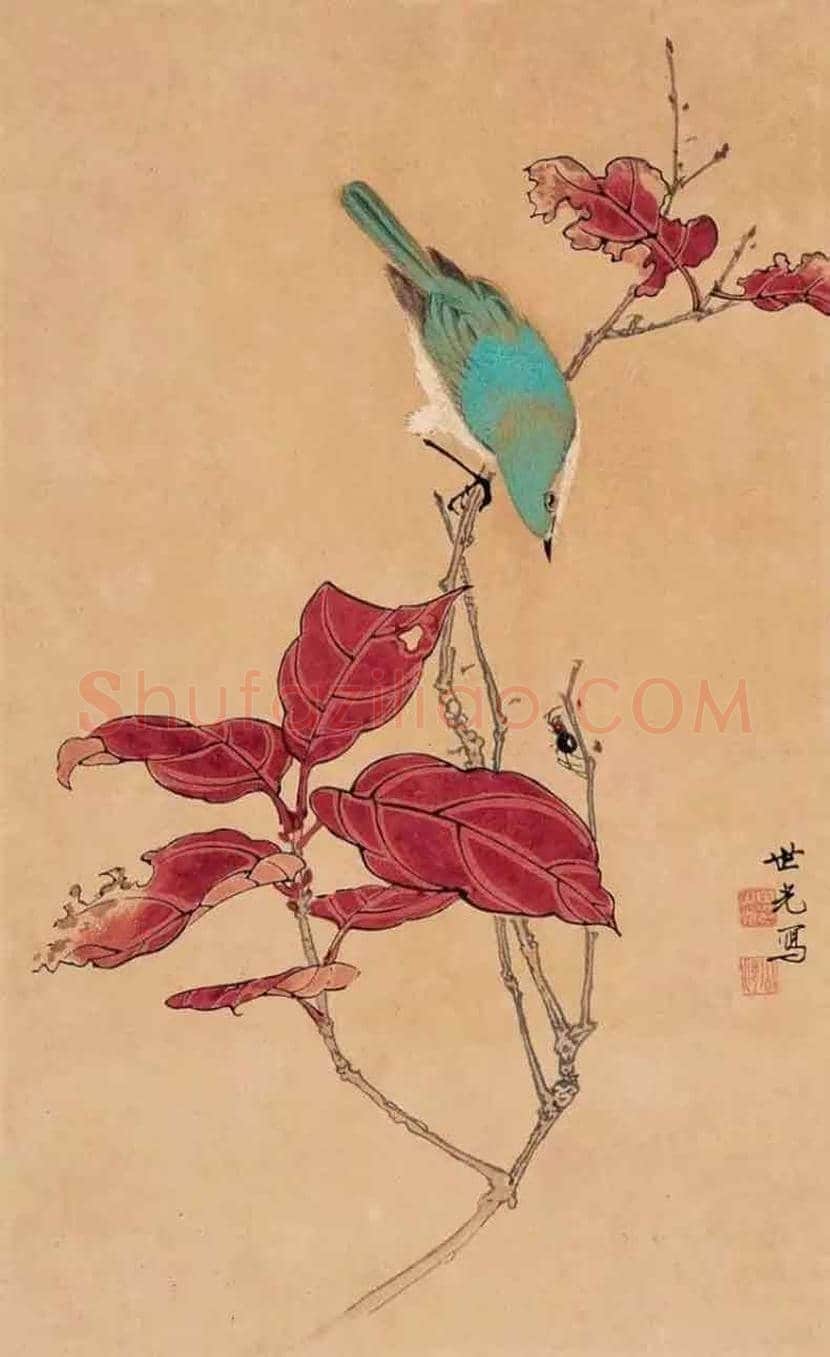 田世光花鸟画作品欣赏 | 书画科普