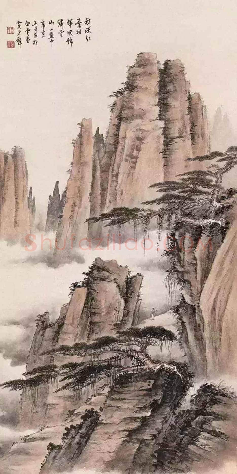 黄君璧山水画欣赏 | 书画知识