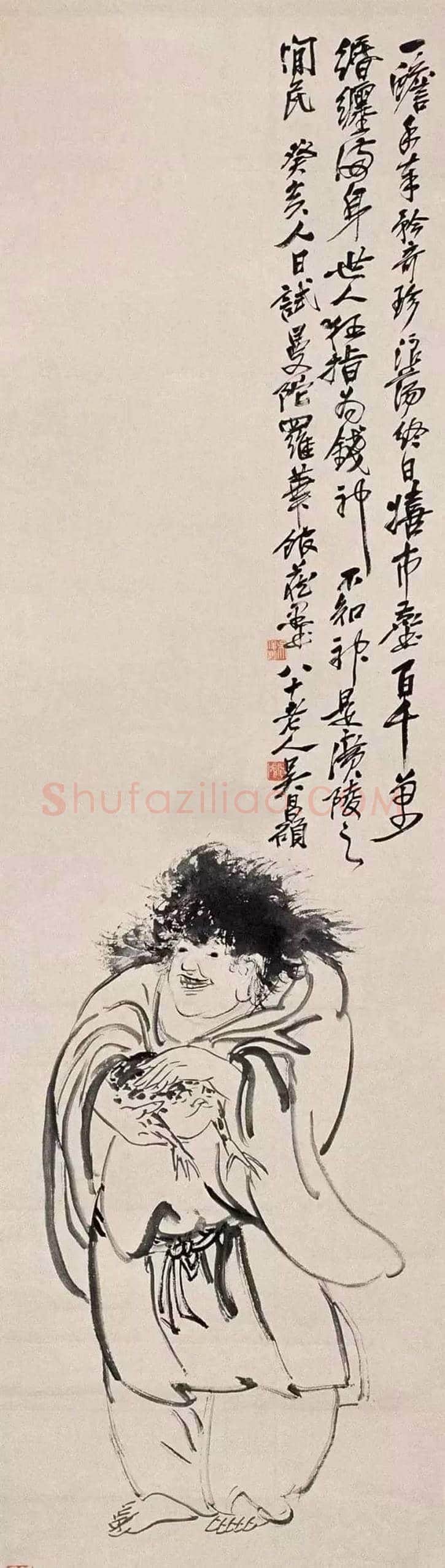 吴昌硕人物画欣赏 | 书画资料