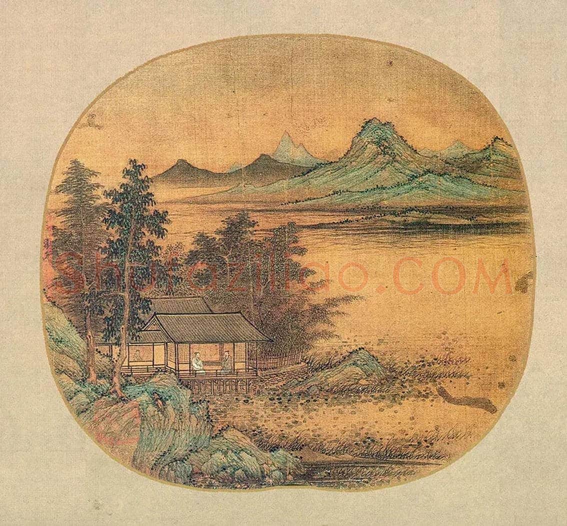 李唐《竹阁延宾图》欣赏 | 书画讲解