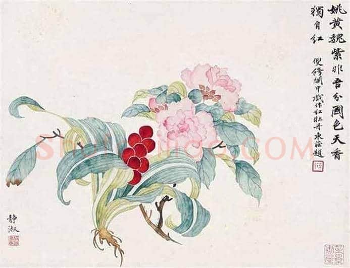 红尘绝恋-吴湖帆和潘静淑的《蝶恋花》 | 书画知识