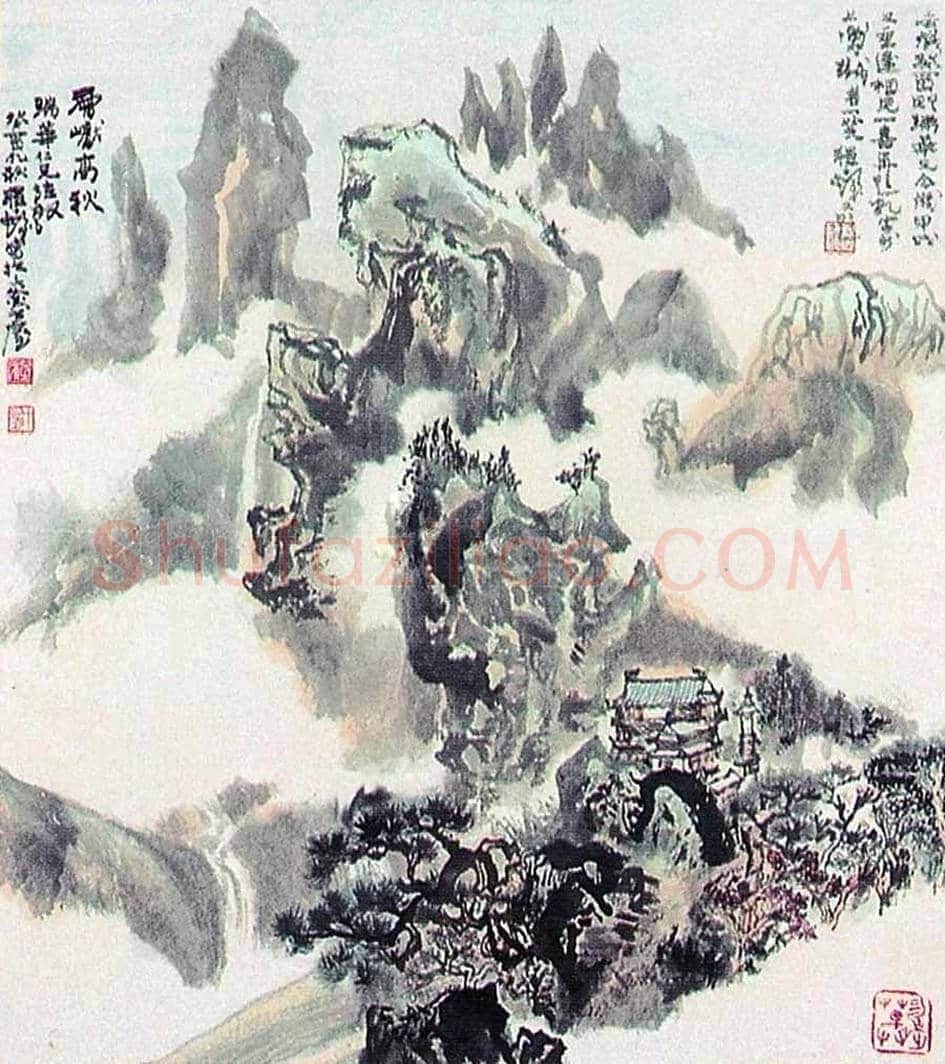程十发山水画欣赏 | 书画资料