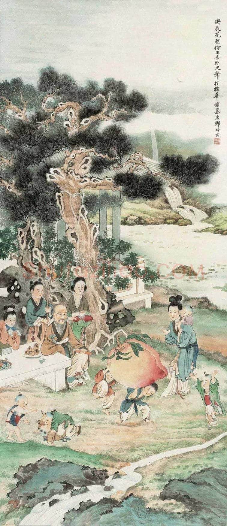 郑慕康人物画作品欣赏 | 书画资料