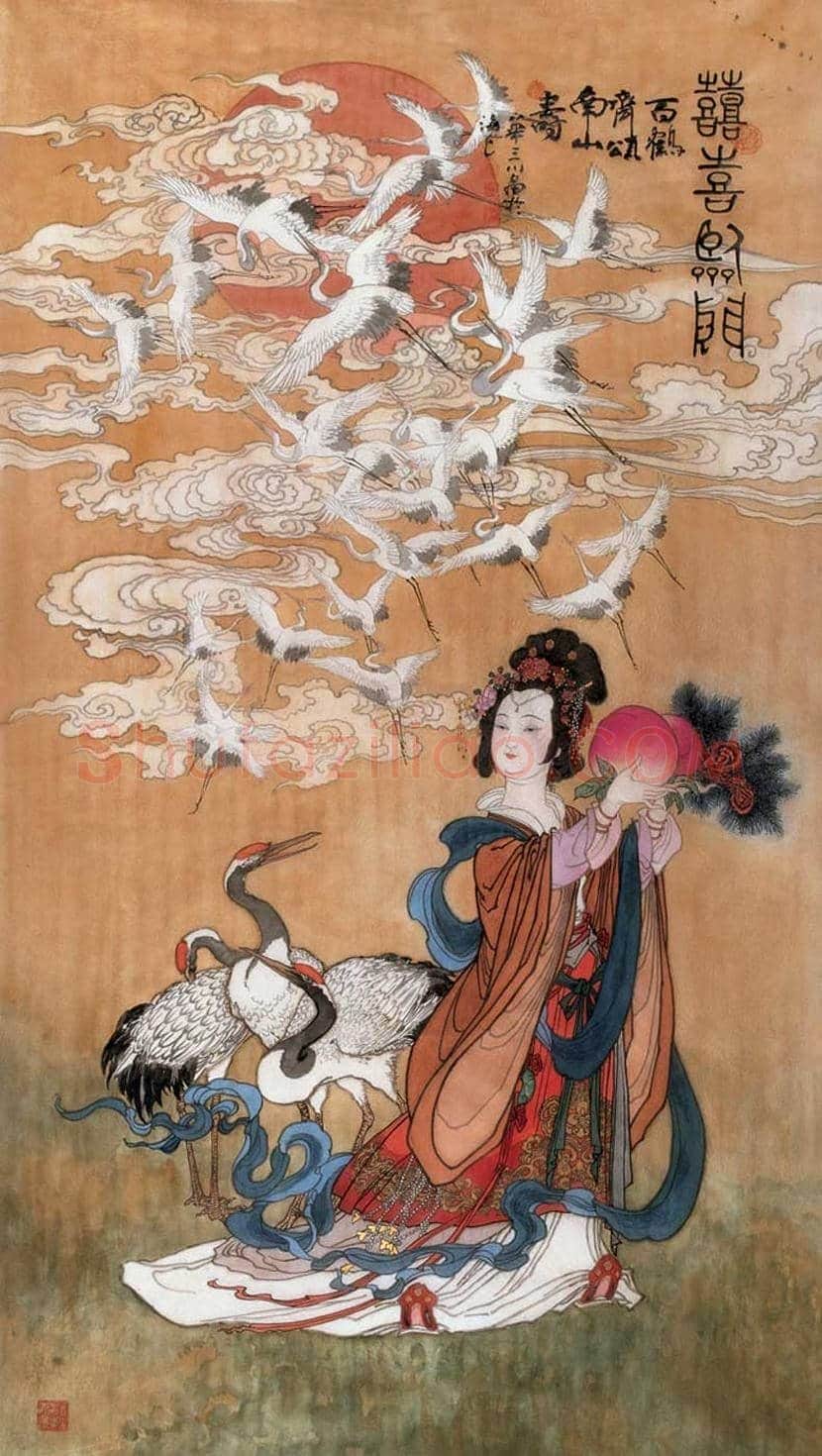 华三川工笔仕女作品欣赏 | 书画科普